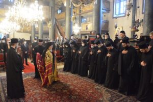 El arzobispo Nestor rezó en Fanar con motivo del 30 aniversario de la entronización del Patriarca Ecuménico Bartolomé